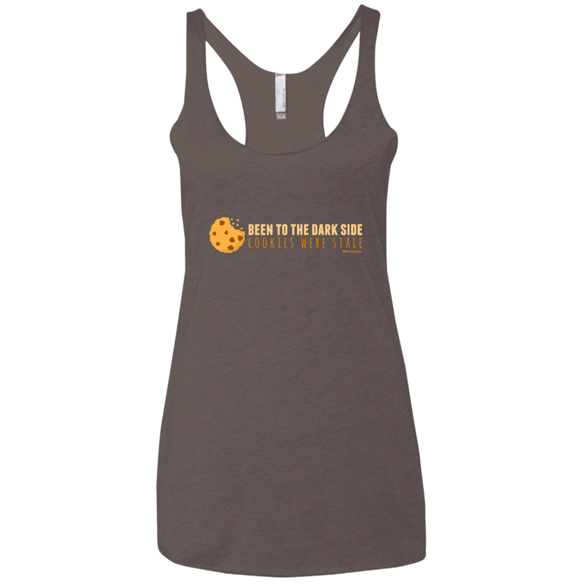T-Shirts Macchiato / X-Small Dark Side Cookies Women's Triblend Racerback Tank