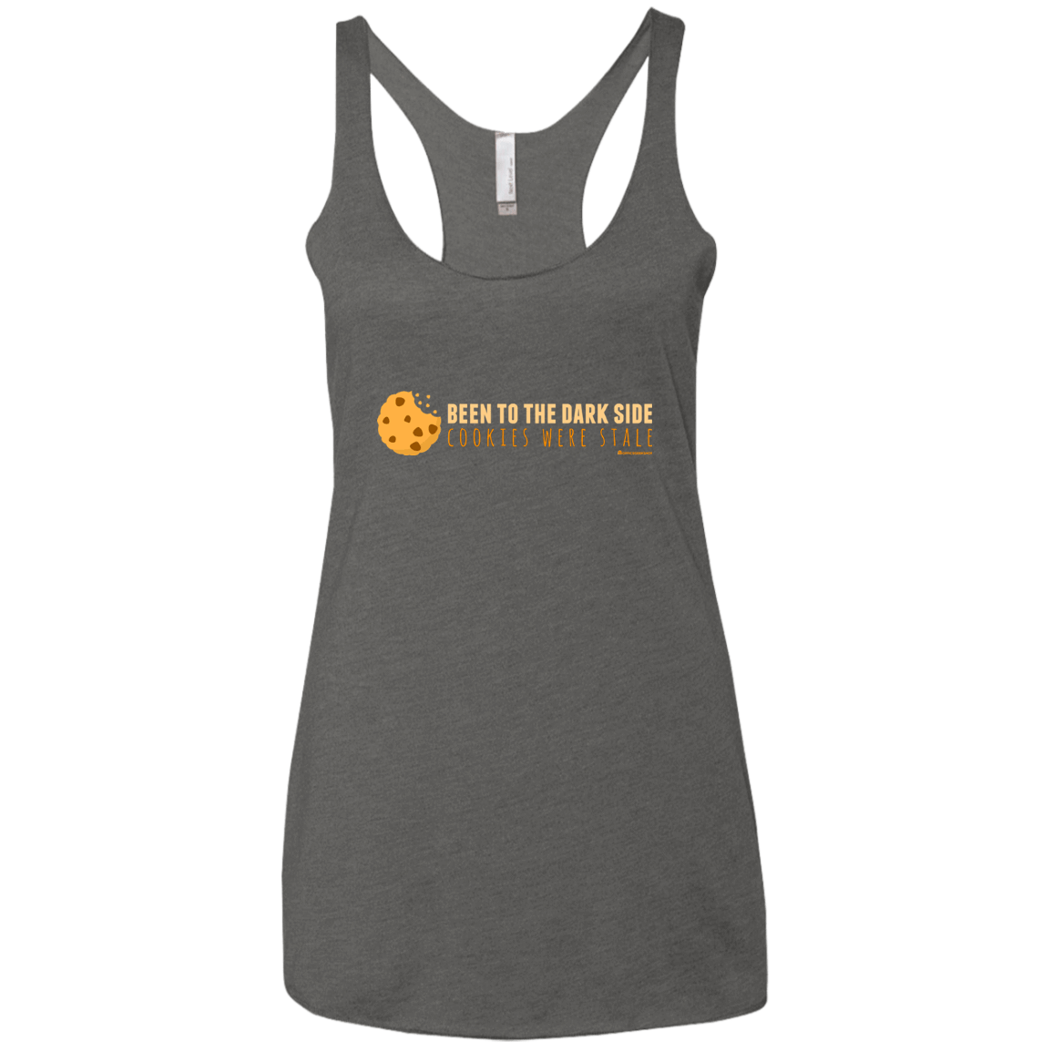T-Shirts Premium Heather / X-Small Dark Side Cookies Women's Triblend Racerback Tank