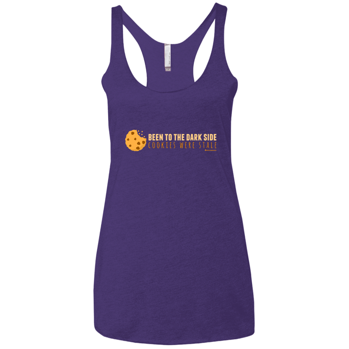 T-Shirts Purple Rush / X-Small Dark Side Cookies Women's Triblend Racerback Tank
