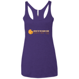 T-Shirts Purple Rush / X-Small Dark Side Cookies Women's Triblend Racerback Tank