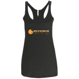 T-Shirts Vintage Black / X-Small Dark Side Cookies Women's Triblend Racerback Tank