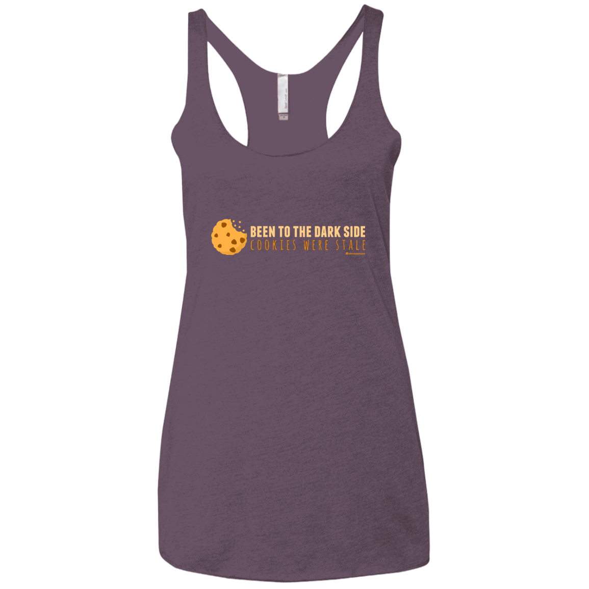 T-Shirts Vintage Purple / X-Small Dark Side Cookies Women's Triblend Racerback Tank