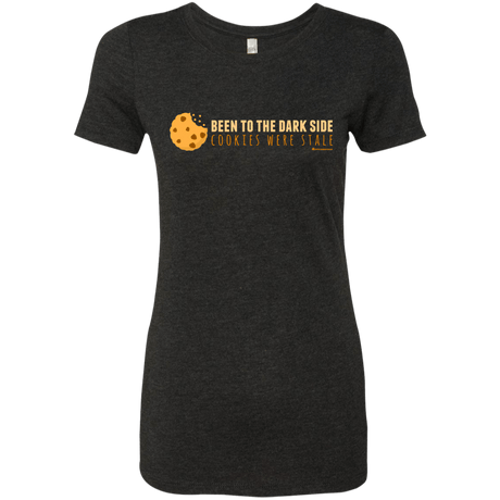 T-Shirts Vintage Black / Small Dark Side Cookies Women's Triblend T-Shirt