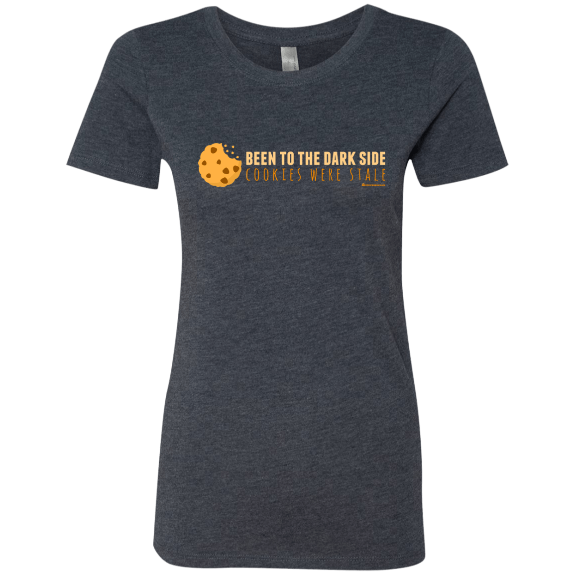 T-Shirts Vintage Navy / Small Dark Side Cookies Women's Triblend T-Shirt