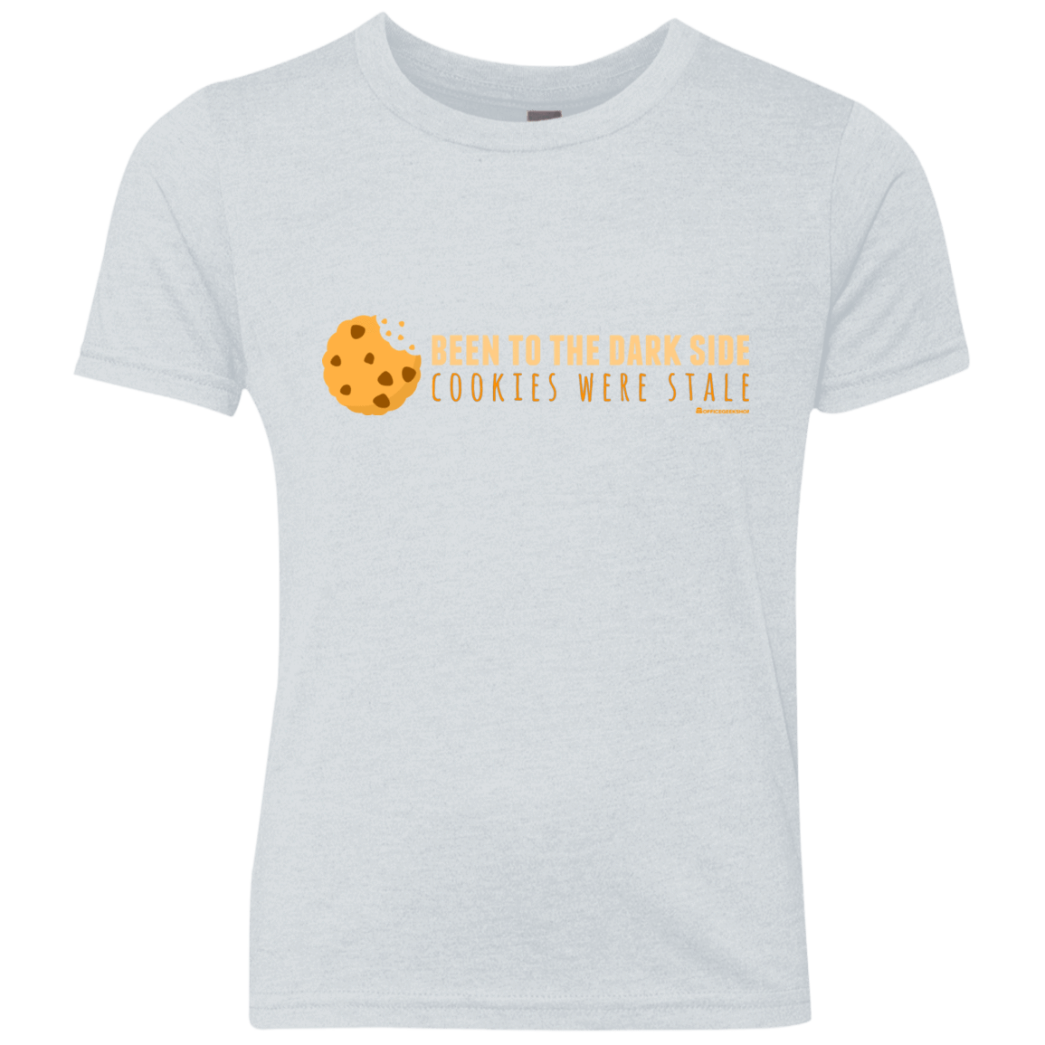 T-Shirts Heather White / YXS Dark Side Cookies Youth Triblend T-Shirt
