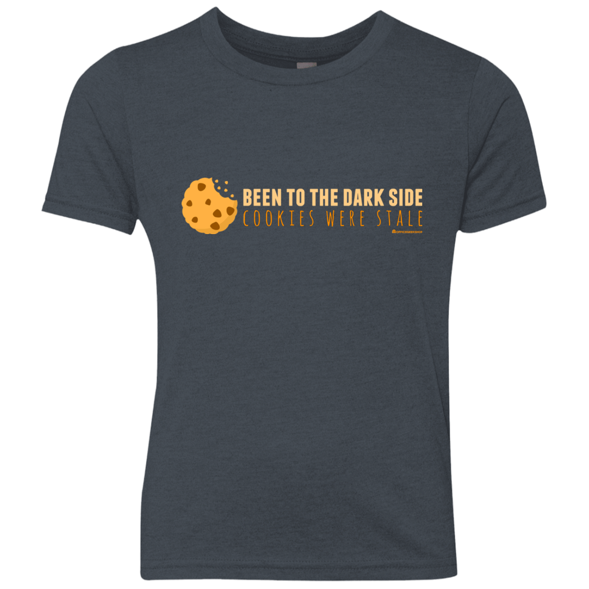 T-Shirts Vintage Navy / YXS Dark Side Cookies Youth Triblend T-Shirt