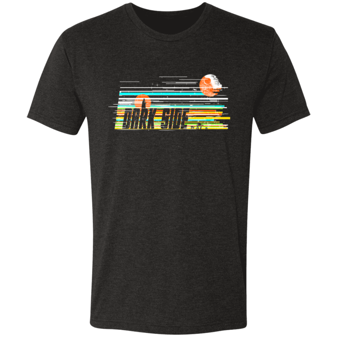 T-Shirts Vintage Black / S Dark Side Men's Triblend T-Shirt