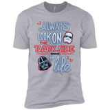 T-Shirts Heather Grey / YXS Dark Side of Life Boys Premium T-Shirt