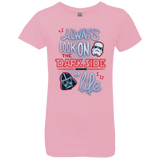 T-Shirts Light Pink / YXS Dark Side of Life Girls Premium T-Shirt
