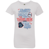 T-Shirts White / YXS Dark Side of Life Girls Premium T-Shirt