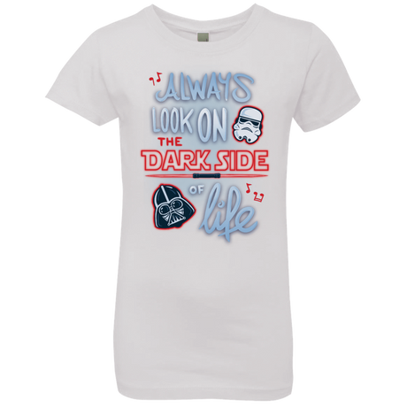 T-Shirts White / YXS Dark Side of Life Girls Premium T-Shirt