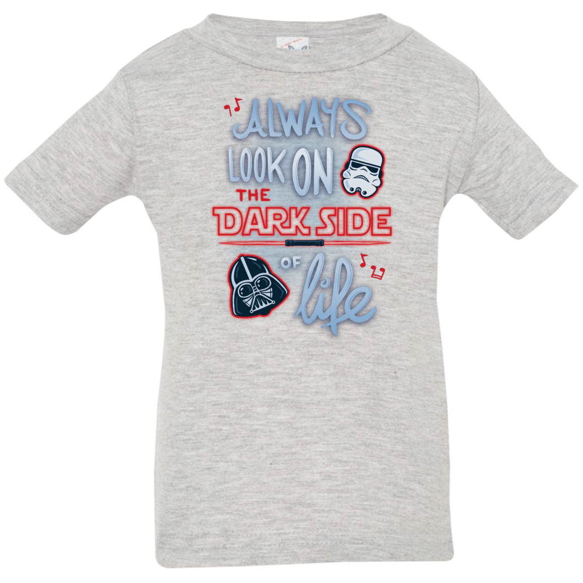 T-Shirts Heather / 6 Months Dark Side of Life Infant PremiumT-Shirt