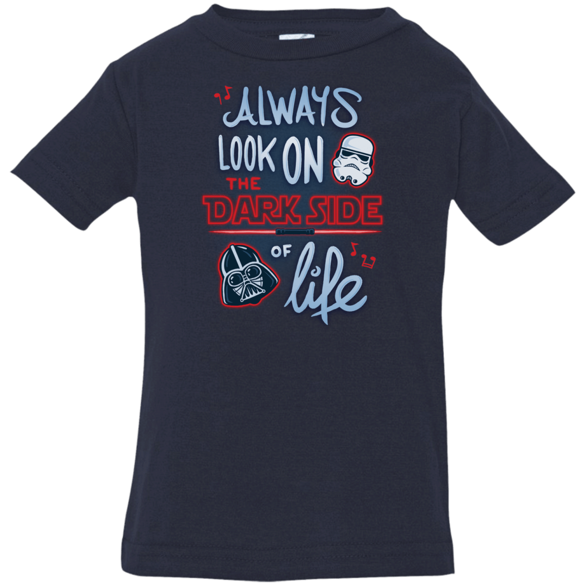 T-Shirts Navy / 6 Months Dark Side of Life Infant PremiumT-Shirt