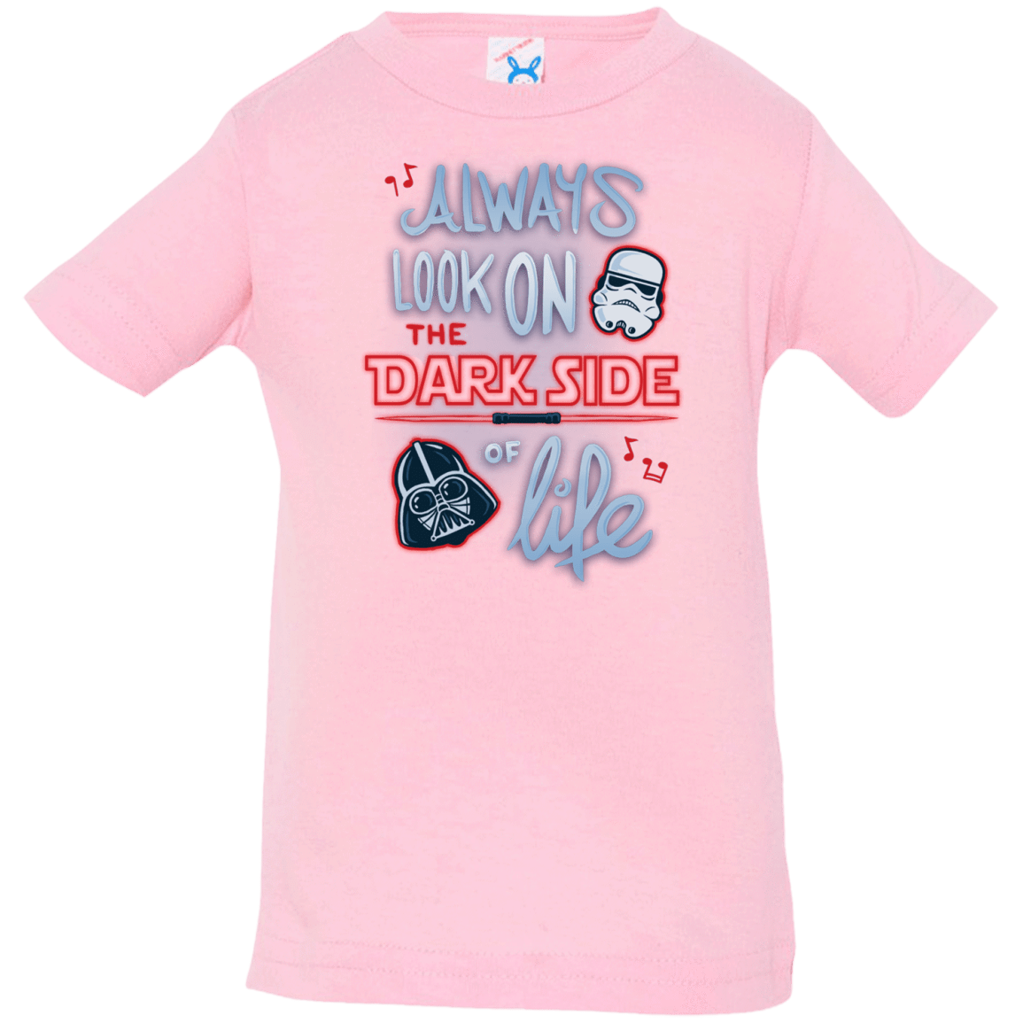 T-Shirts Pink / 6 Months Dark Side of Life Infant PremiumT-Shirt