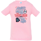 T-Shirts Pink / 6 Months Dark Side of Life Infant PremiumT-Shirt