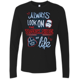 T-Shirts Black / Small Dark Side of Life Men's Premium Long Sleeve