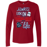 T-Shirts Cardinal / Small Dark Side of Life Men's Premium Long Sleeve