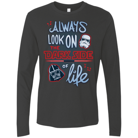 T-Shirts Heavy Metal / Small Dark Side of Life Men's Premium Long Sleeve