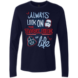 T-Shirts Midnight Navy / Small Dark Side of Life Men's Premium Long Sleeve
