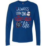 T-Shirts Royal / Small Dark Side of Life Men's Premium Long Sleeve