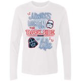 T-Shirts White / Small Dark Side of Life Men's Premium Long Sleeve