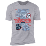 T-Shirts Heather Grey / X-Small Dark Side of Life Men's Premium T-Shirt