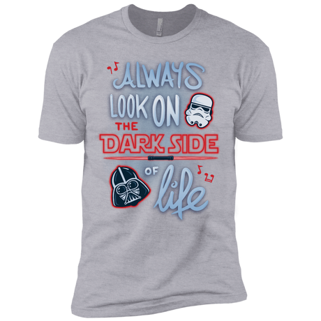 T-Shirts Heather Grey / X-Small Dark Side of Life Men's Premium T-Shirt