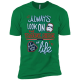 T-Shirts Kelly Green / X-Small Dark Side of Life Men's Premium T-Shirt
