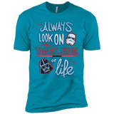 T-Shirts Turquoise / X-Small Dark Side of Life Men's Premium T-Shirt