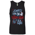 T-Shirts Black / Small Dark Side of Life Men's Premium Tank Top
