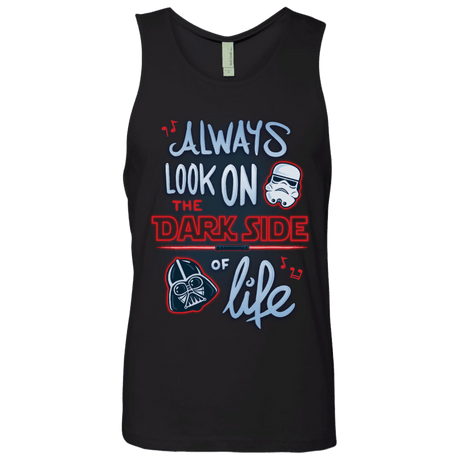T-Shirts Black / Small Dark Side of Life Men's Premium Tank Top