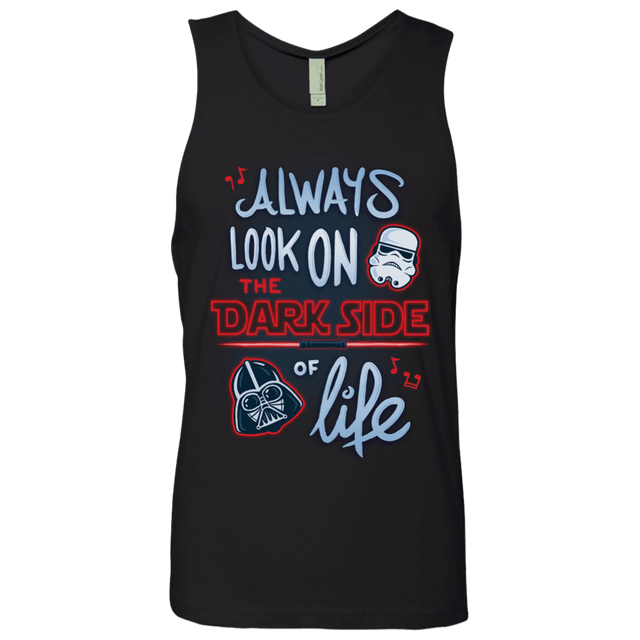 T-Shirts Black / Small Dark Side of Life Men's Premium Tank Top