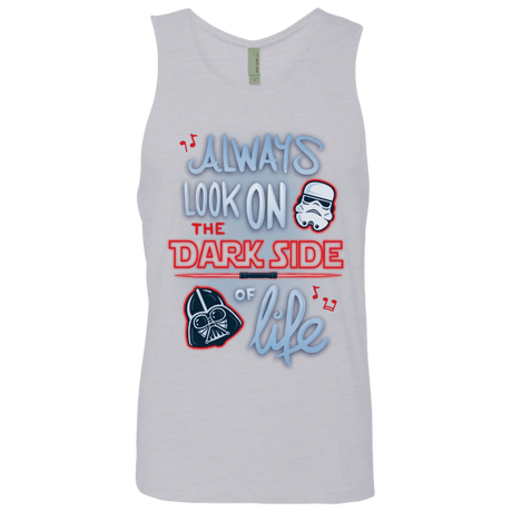 T-Shirts Heather Grey / Small Dark Side of Life Men's Premium Tank Top