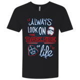 T-Shirts Black / X-Small Dark Side of Life Men's Premium V-Neck