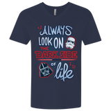 T-Shirts Midnight Navy / X-Small Dark Side of Life Men's Premium V-Neck