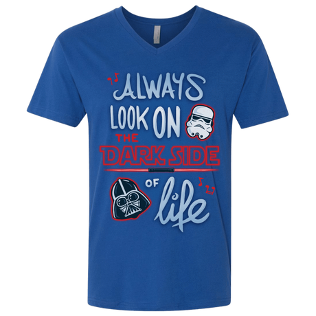 T-Shirts Royal / X-Small Dark Side of Life Men's Premium V-Neck