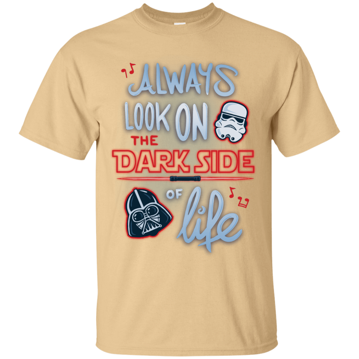 T-Shirts Vegas Gold / Small Dark Side of Life T-Shirt