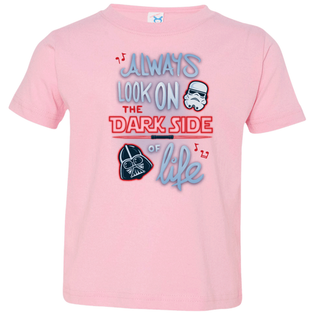 T-Shirts Pink / 2T Dark Side of Life Toddler Premium T-Shirt
