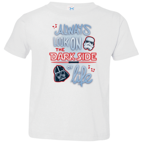 T-Shirts White / 2T Dark Side of Life Toddler Premium T-Shirt