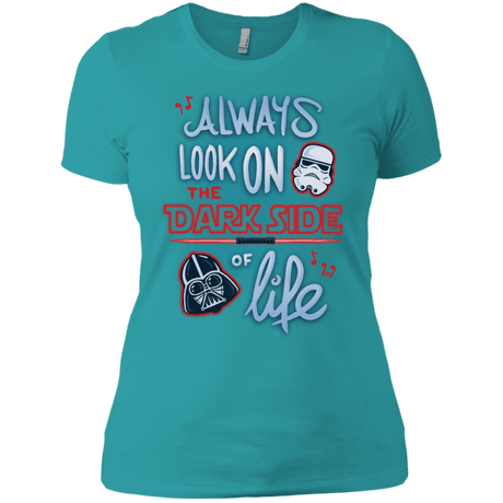 T-Shirts Tahiti Blue / X-Small Dark Side of Life Women's Premium T-Shirt