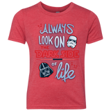 T-Shirts Vintage Red / YXS Dark Side of Life Youth Triblend T-Shirt