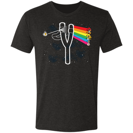 T-Shirts Vintage Black / S Dark Side Of The Birds Men's Triblend T-Shirt