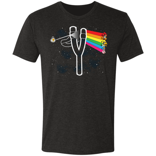 T-Shirts Vintage Black / S Dark Side Of The Birds Men's Triblend T-Shirt