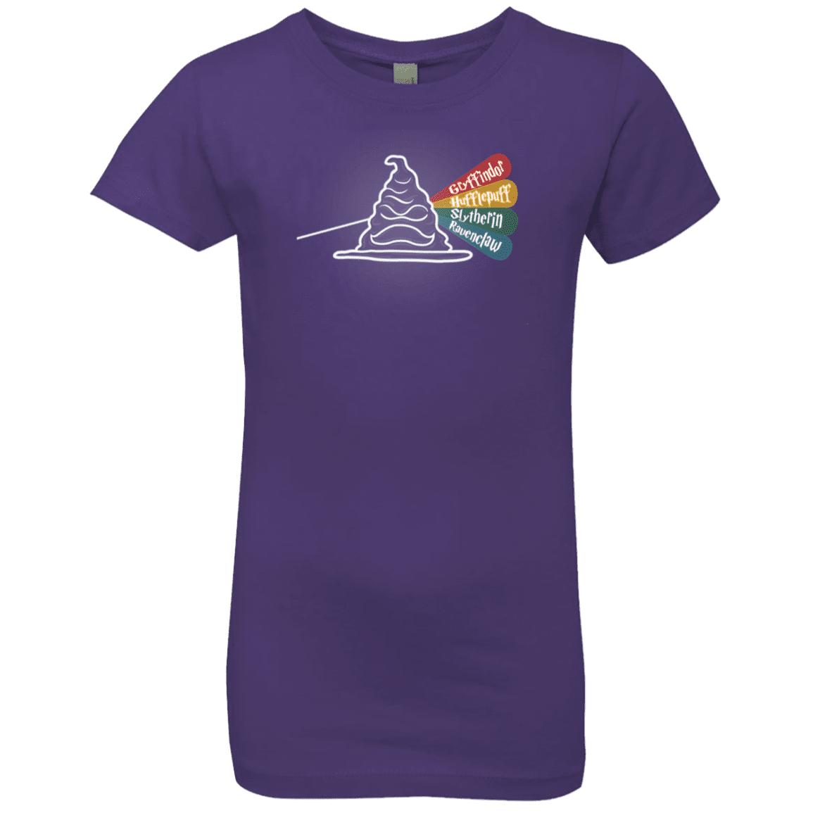 T-Shirts Purple Rush / YXS Dark Side of the Hat Girls Premium T-Shirt