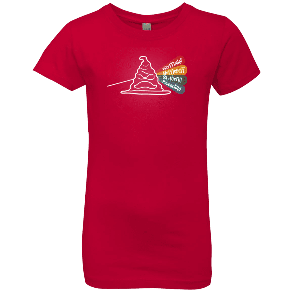 T-Shirts Red / YXS Dark Side of the Hat Girls Premium T-Shirt