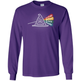 T-Shirts Purple / S Dark Side of the Hat Men's Long Sleeve T-Shirt