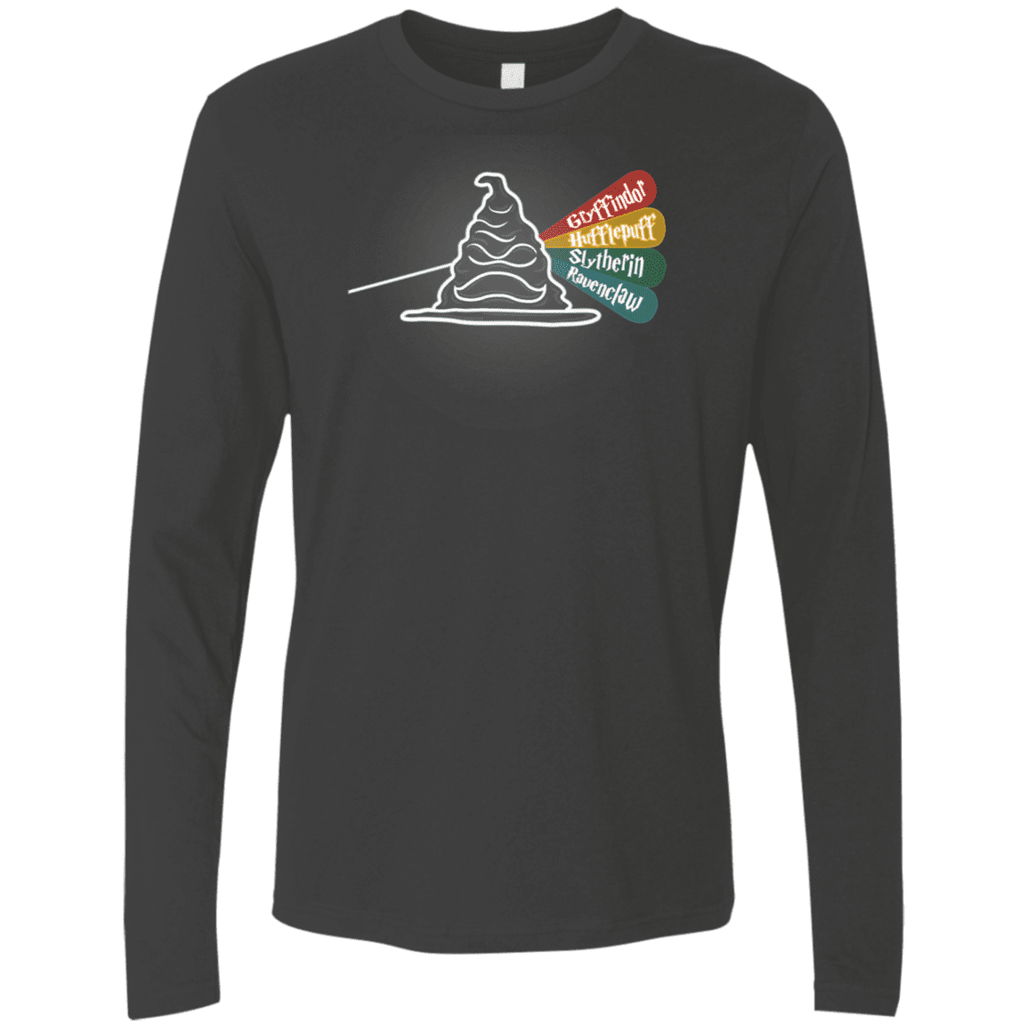 T-Shirts Heavy Metal / S Dark Side of the Hat Men's Premium Long Sleeve