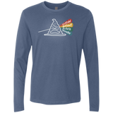 T-Shirts Indigo / S Dark Side of the Hat Men's Premium Long Sleeve