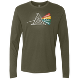 T-Shirts Military Green / S Dark Side of the Hat Men's Premium Long Sleeve
