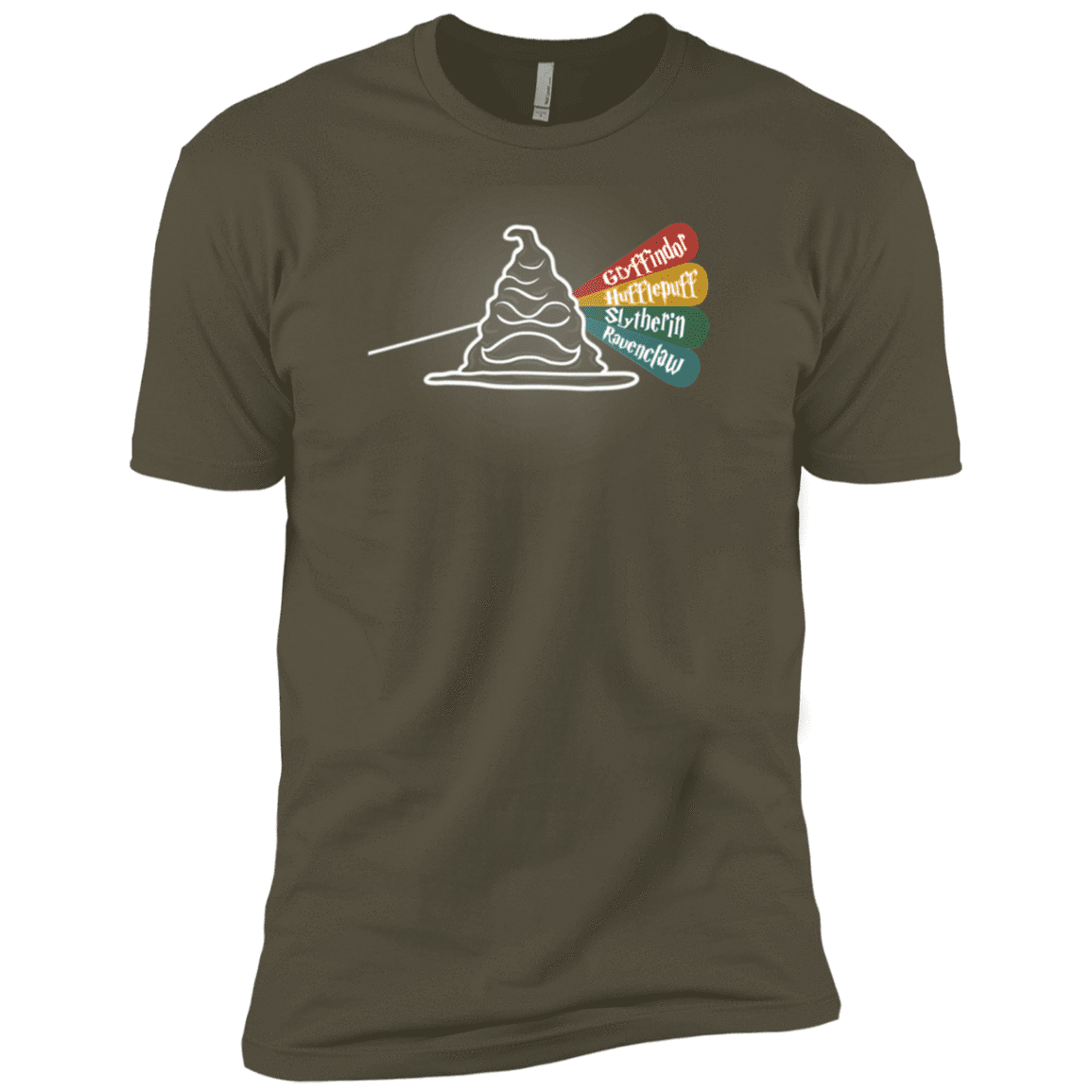 T-Shirts Military Green / X-Small Dark Side of the Hat Men's Premium T-Shirt